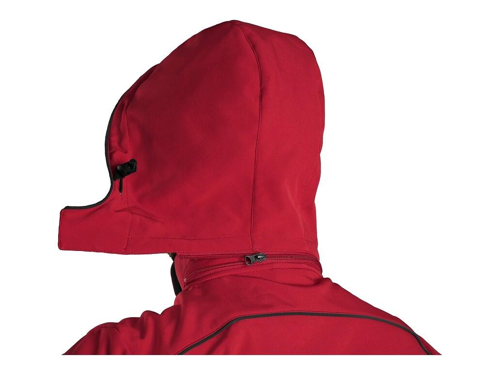 Bunda CXS DURHAM, pánská, červeno - černá, vel. XL
